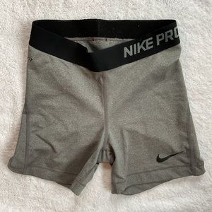 Nike Pro Grey Shorts